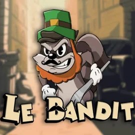 Logo of Le Bandit from Hacksaw Gaming at Carlospin Casino