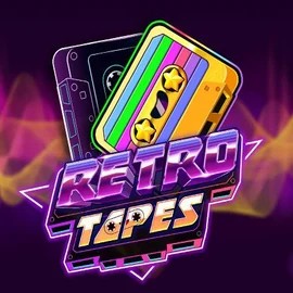 Retro Tapes slot icon by Push Gaming, available at Carlospin Casino