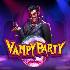 Vampy Party slot logo by Pragmatic Play at Carlospin Casino
