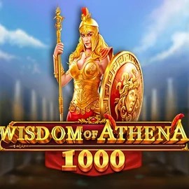 Slots logo of Wisdom of Athena 1000 from Pragmatic Play at Carlospin Casino